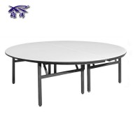 Top quality used restaurant round pvc folding table