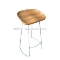 FN-6987 Hot sale industrial style furniture metal seat bar stool