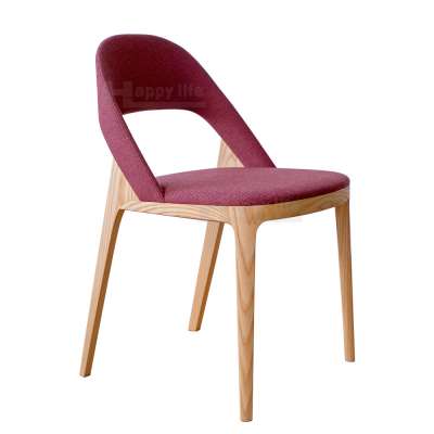 Modern and Contemporary of wooden dining chair for restaurant and coffee shop