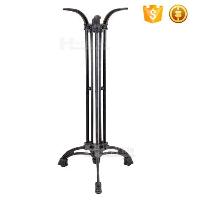 High quality outdoor black iron base for marble table