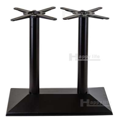 Commercial furniture long cast iron restaurant table base