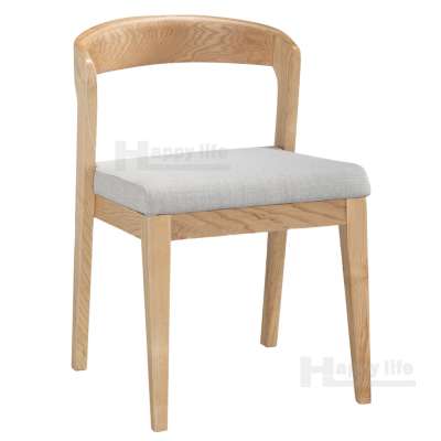 Hot selling commercial solid wood restaurant chair